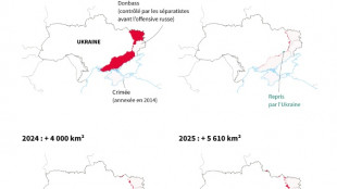 Ukraine : plus importante avanc&eacute;e russe en 2025 depuis la premi&egrave;re ann&eacute;e de la guerre (AFP d'apr&egrave;s ISW)