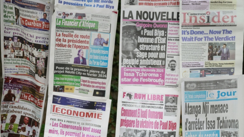 Présidentielle au Cameroun: duel Biya/Tchiroma dans l'attente des résultats