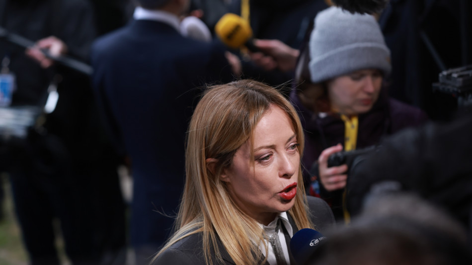 Meloni, 'Ue torni a pensare in grande, non c'&egrave; tempo da perdere'
