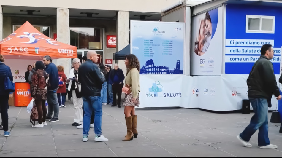 Sport e consulti in piazza, a Messina il Tour della Salute