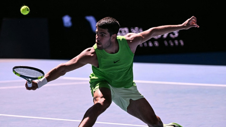 Alcaraz locker gegen Zocker Moutet - Medwedew in f&uuml;nf S&auml;tzen