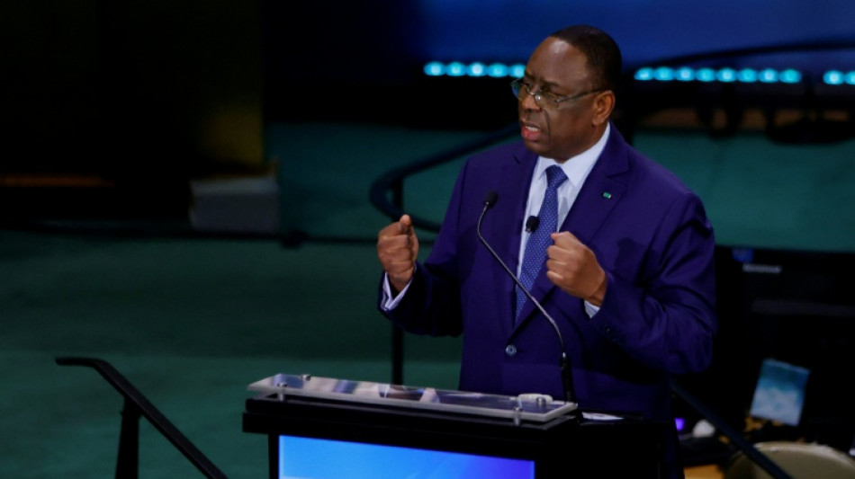 L'ex-pr&eacute;sident s&eacute;n&eacute;galais Macky Sall retire sa candidature au poste de secr&eacute;taire g&eacute;n&eacute;ral de l'ONU