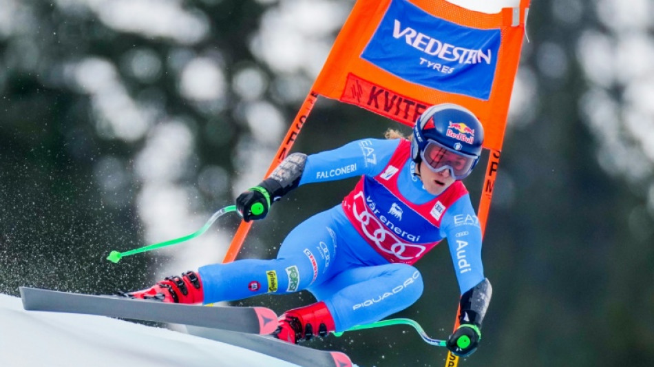 Ski: Goggia, victorieuse &agrave; Kvitfjell, d&eacute;croche son premier globe du super-G