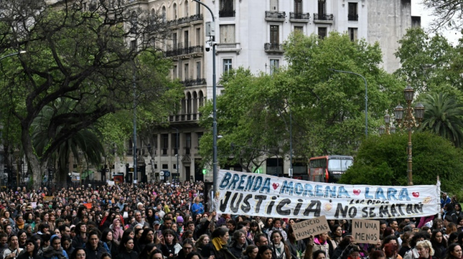 A Buenos Aires, une marche pour la justice après le triple "narco-féminicide"