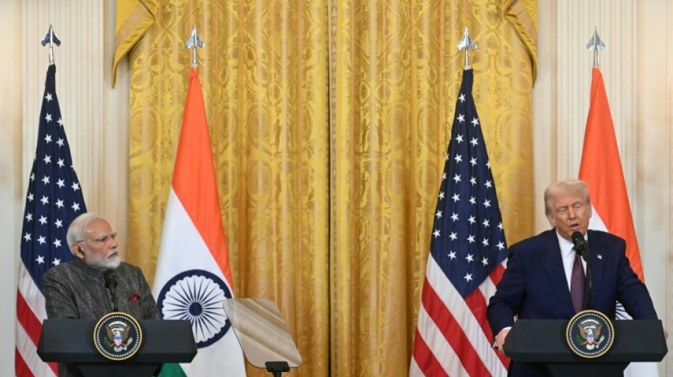 Trump et Modi affichent leur proximit&eacute; et annoncent des n&eacute;gociations commerciales