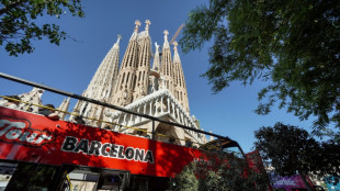 Ativistas jogam tinta na fachada da Sagrada Fam&iacute;lia de Barcelona