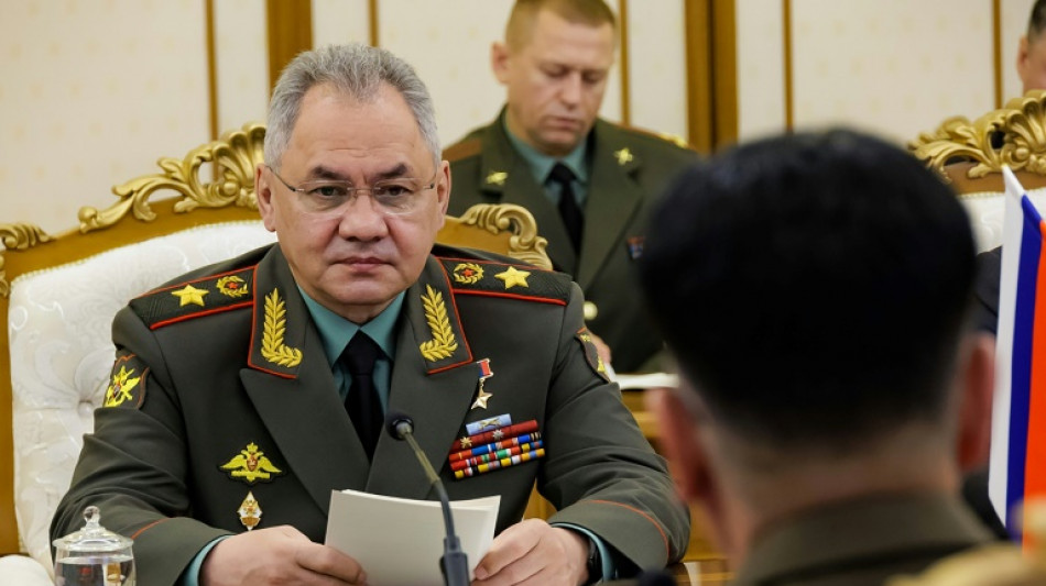 Kim Jong Un meets Russian Defence Minister Sergei Shoigu in Pyongyang