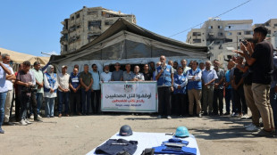 International media protest over journalist deaths in Gaza