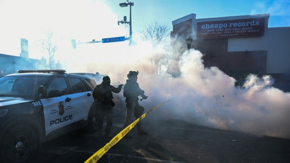 Erneute Sch&uuml;sse durch US-Bundespolizisten in Minneapolis