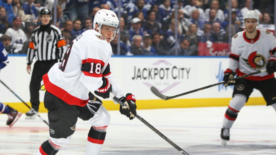 NHL: Stützle und Ottawa wehren nächsten Matchball ab