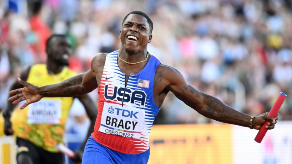 Athl&eacute;tisme: Jacobs "parle beaucoup pour quelqu'un qui ne court pas", tance Marvin Bracy