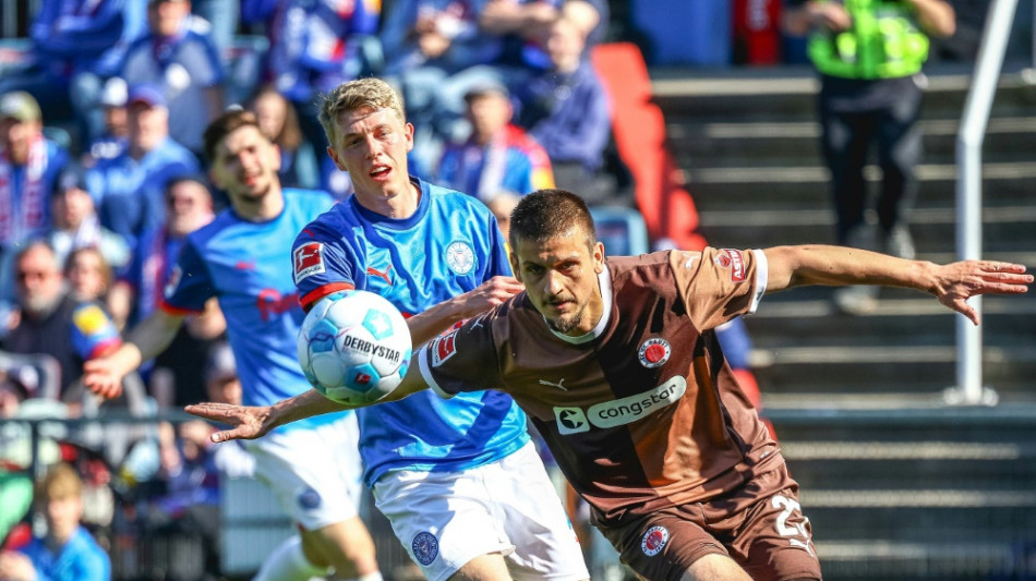 Big Points für St. Pauli - Kiel vor dem Abstieg