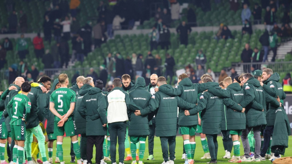 "Sauer" und ernüchtert: Werder wankt Richtung Weihnachtspause
