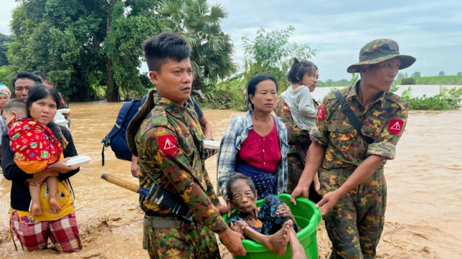 Evacuaciones masivas en Birmania, azotada por el tif&oacute;n Yagi