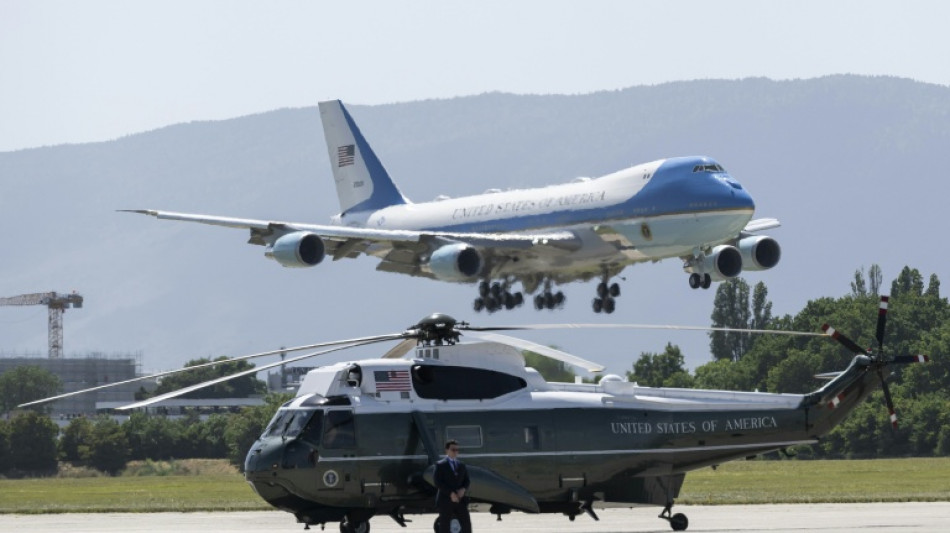 'Last ride': US says goodbye to Air Force One as Qatari jet awaits