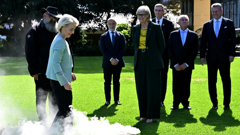 UE : Ursula von der Leyen en Australie en vue d'un accord commercial