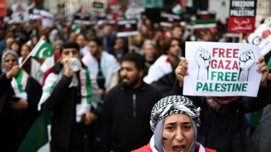 Nearly 100,000 in pro-Palestinian march in London: police