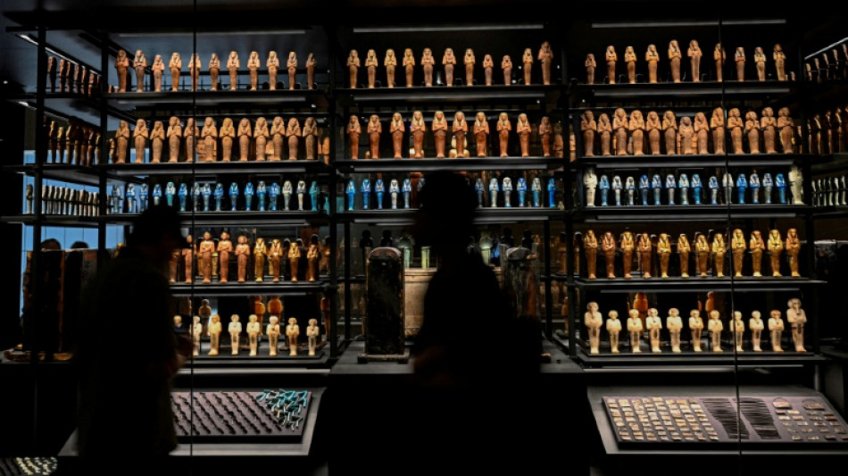 King Tut's collection displayed for first time at Egypt's grand museum